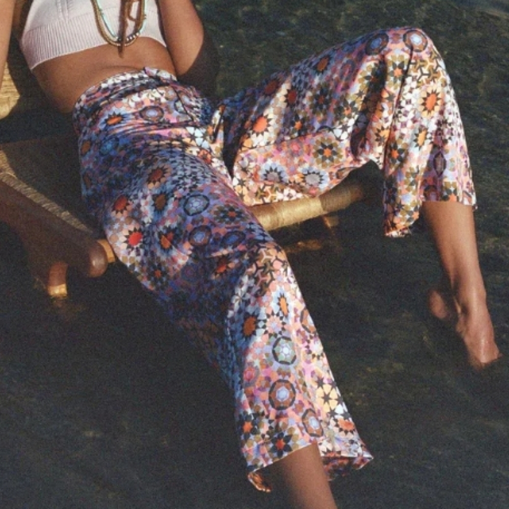 Anthropologie Geometric Pants